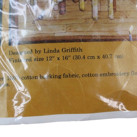 Vintage 1981 The Creative Circle Happy Birthday Embroidery Kit - Personalized - Picture 5 of 5